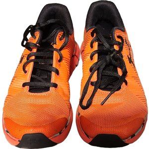 Orange Under Armour Charged Boys Size 5.5